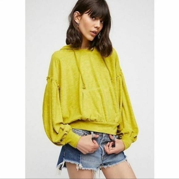Free People Tops - FP~Early Morning Pullover Hoodie